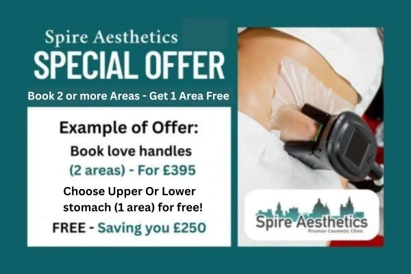 Fat Freezing Promotion Drumbrae from Spire Aesthetics - Book Today!