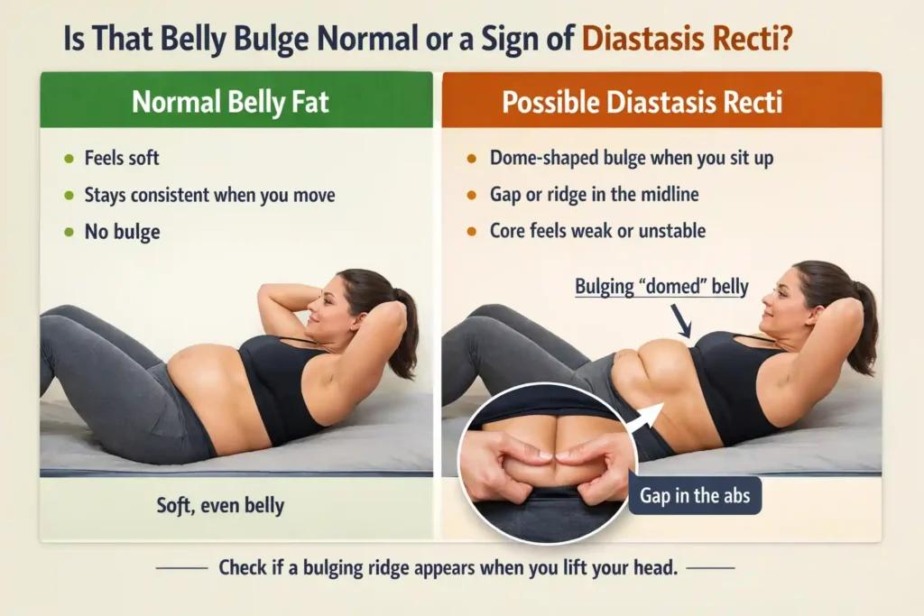 Is That Belly Bulge Normal or a Sign of Diastasis Recti Drumbrae